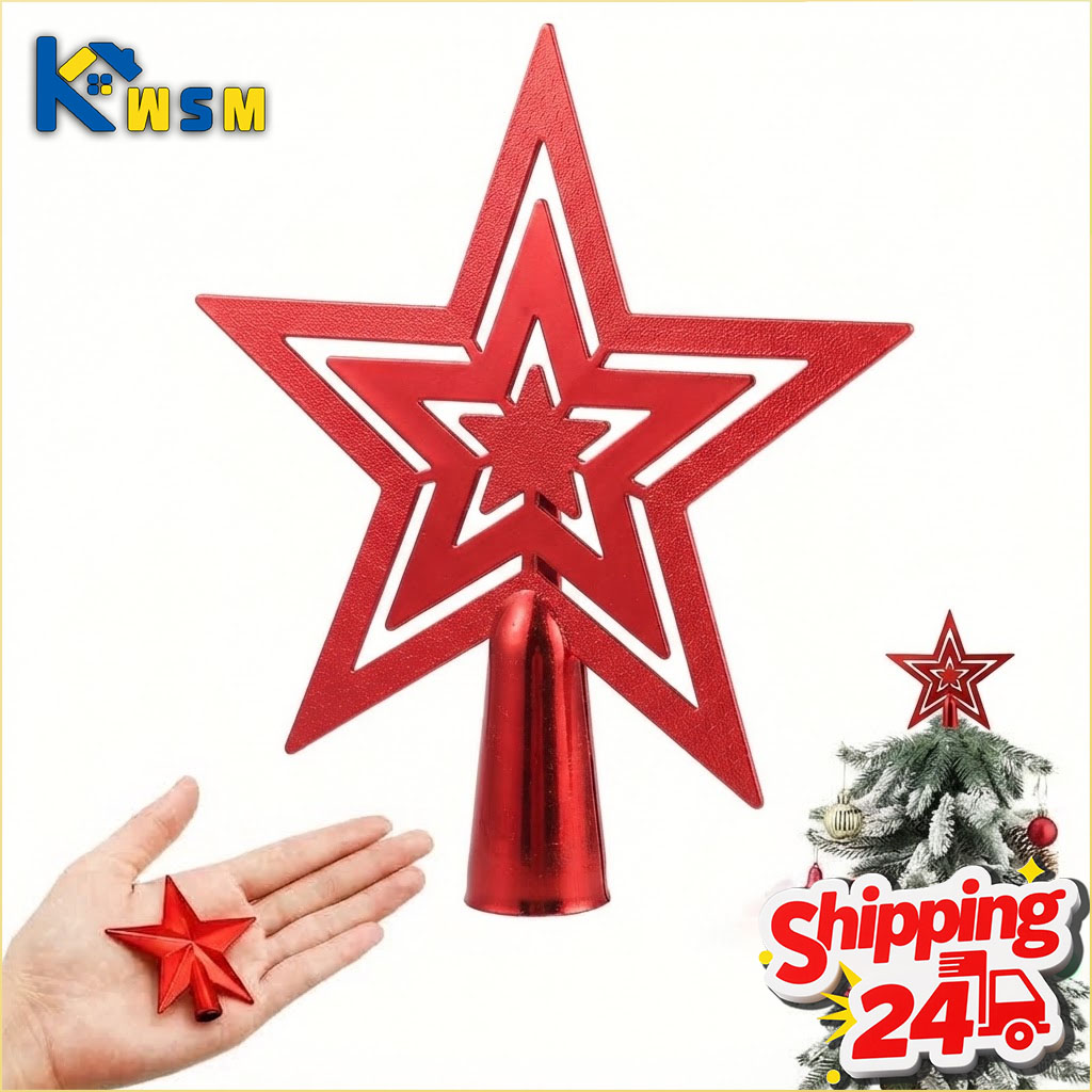 Star Tree Topper - 1-20 قطعة نجمة تزيينية لشجرة عيد