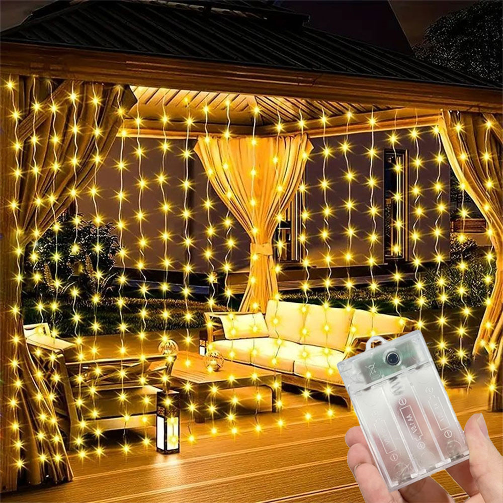 Led Fairy String Lights - زينة منزلية لعيد الميلاد 2026، ستارة