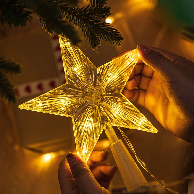 نجمة إضاءة LED لتزيين قمة شجرة - مراجعة Star Tree Topper وسعره