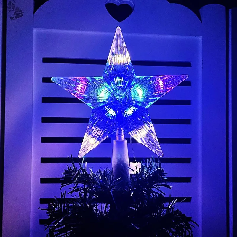 نجمة إضاءة LED لتزيين قمة شجرة - مراجعة Star Tree Topper وسعره