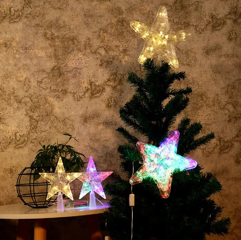 نجمة إضاءة LED لتزيين قمة شجرة - مراجعة Star Tree Topper وسعره