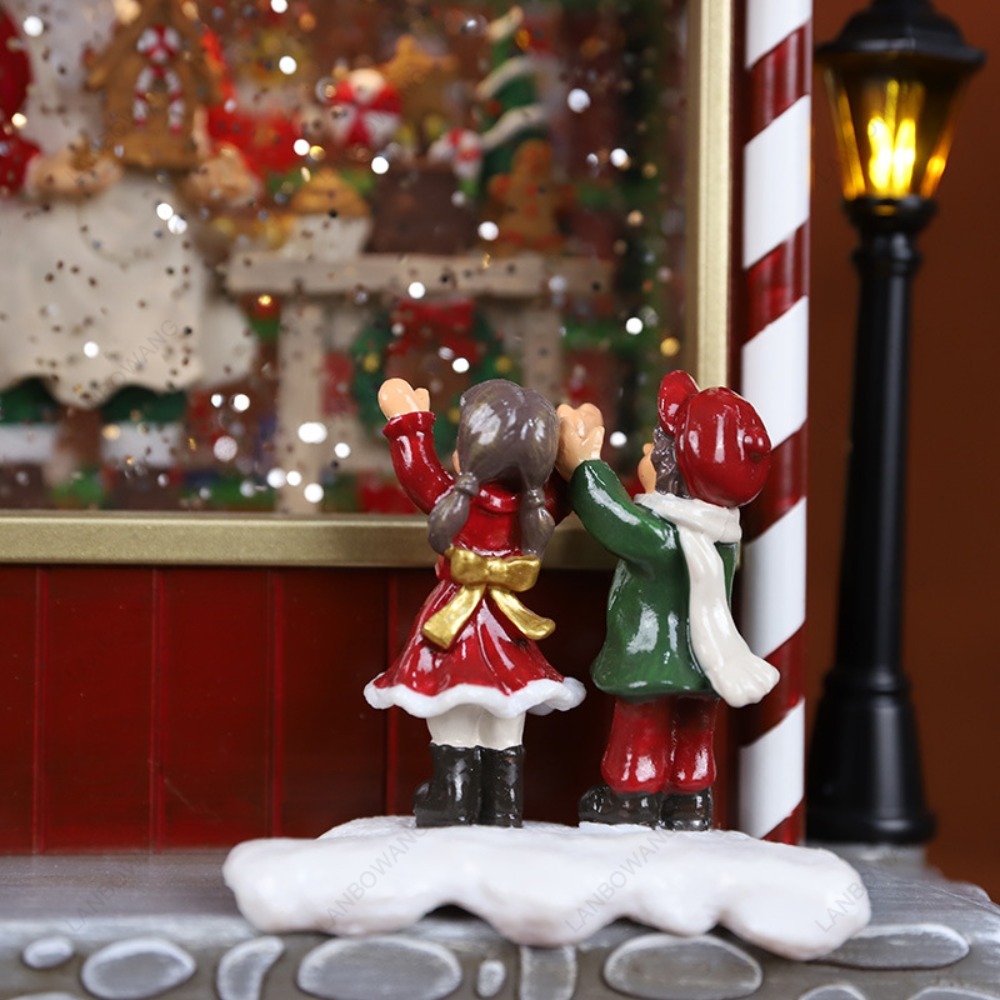 كرة ثلجية أوتوماتيكية لعيد الم - مراجعة Snow Globe Musical وسعره