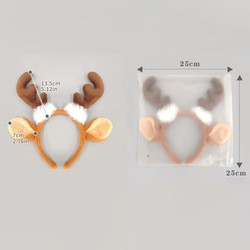 إكسسوار شعر كرتوني لطيف على شك - مراجعة Reindeer Antlers Headband وسعره