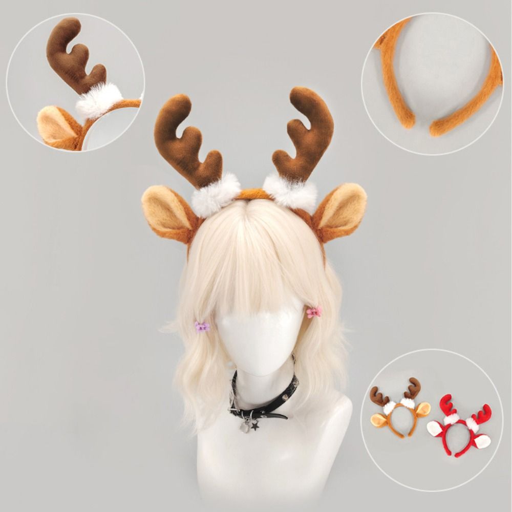إكسسوار شعر كرتوني لطيف على شك - مراجعة Reindeer Antlers Headband وسعره