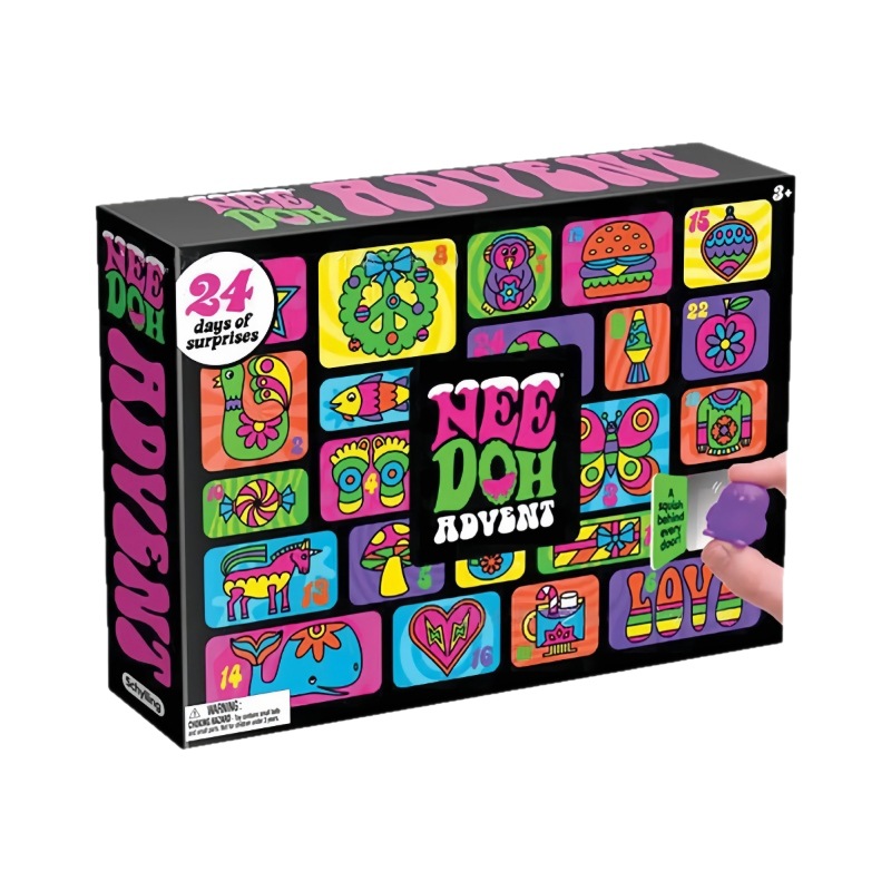 @Needoh تقويم عيد الميلاد / أل - مراجعة Advent Calendar Gift وسعره