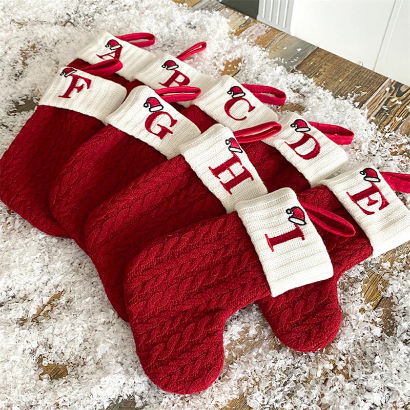 عيد الميلاد الجوارب الحياكة ند - مراجعة Christmas Stocking Hanging وسعره