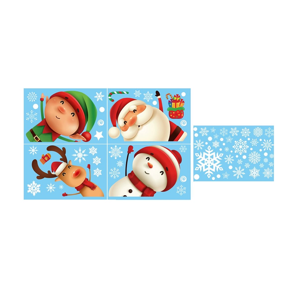 وصول جديد: 80 قطعة من ملصقات ن - مراجعة Snowflake Window Decal وسعره