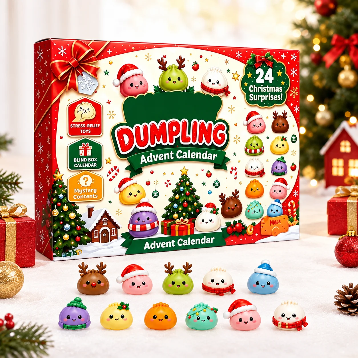 تقويم عيد الميلاد 2026 بتصميم  - مراجعة Advent Calendar Gift وسعره