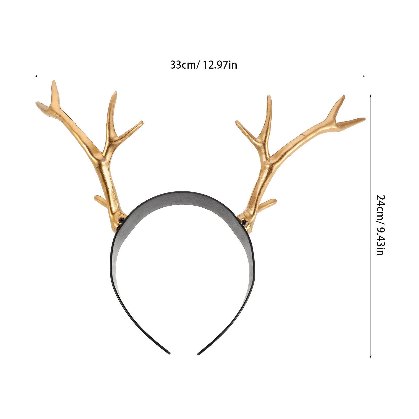قطعتان من عصابات الرأس الخاصة  - مراجعة Reindeer Antlers Headband وسعره