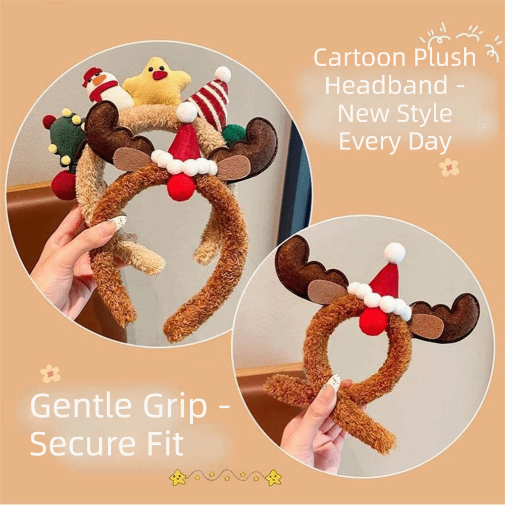 عصابة رأس عيد الميلاد ذات ملمس - مراجعة Reindeer Antlers Headband وسعره