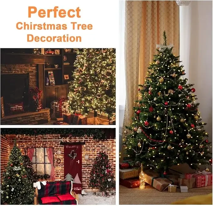 Led أضواء شجرة عيد الميلاد الس - مراجعة Star Tree Topper وسعره