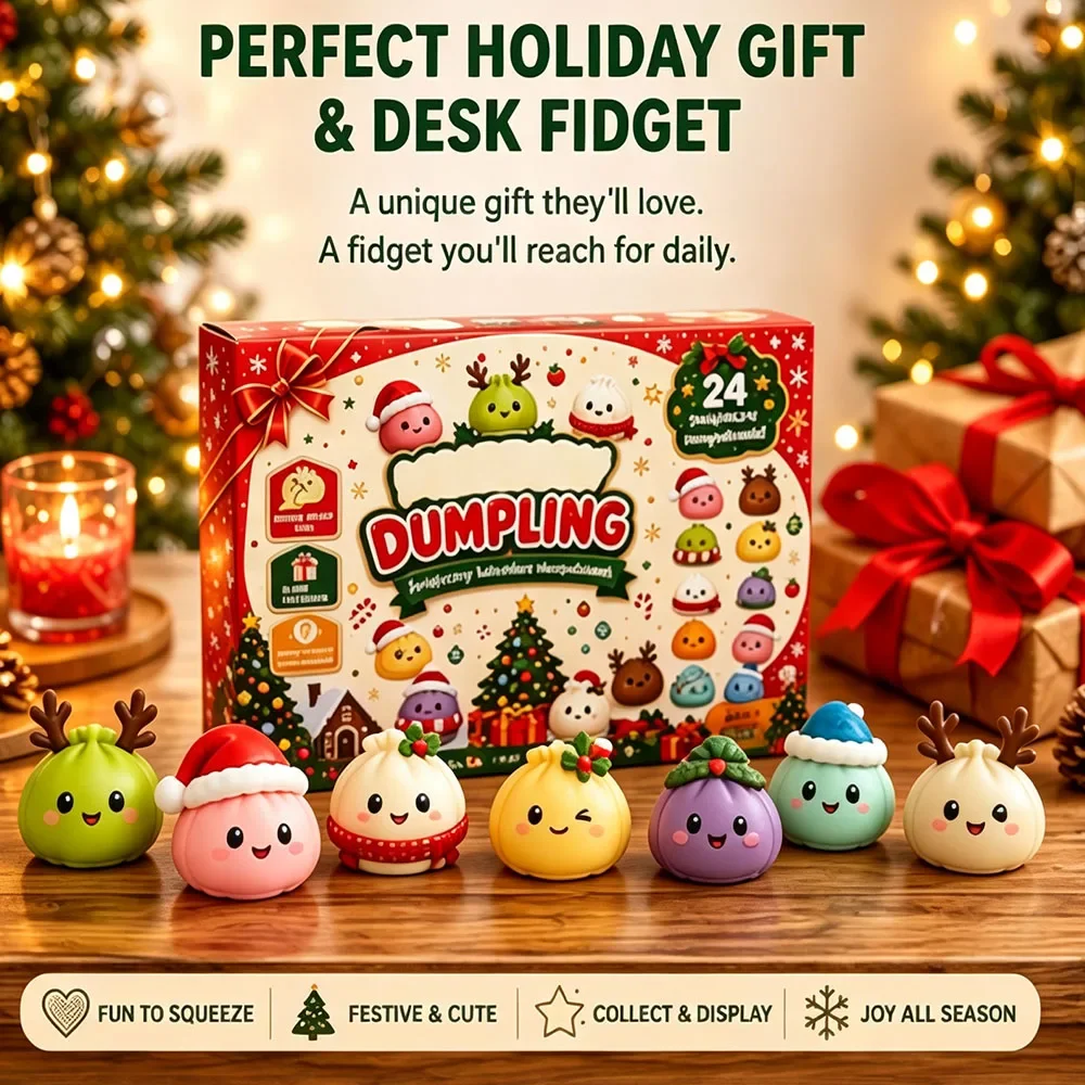 تقويم عيد الميلاد المطاطي لعام - مراجعة Advent Calendar Gift وسعره