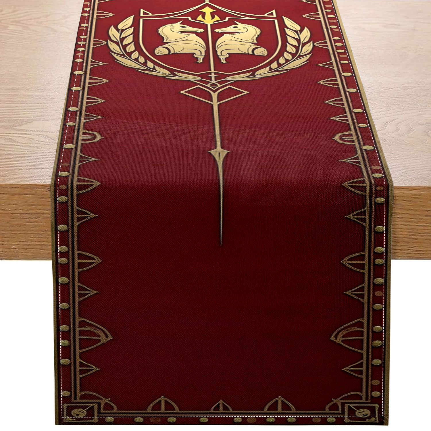 قطعة واحدة من مفرش طاولة بموضو - مراجعة Christmas Table Runner وسعره