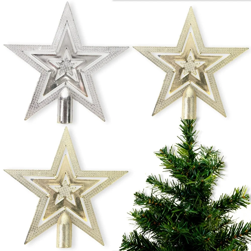 1-20 قطعة نجمة تزيين قمة شجرة  - مراجعة Star Tree Topper وسعره