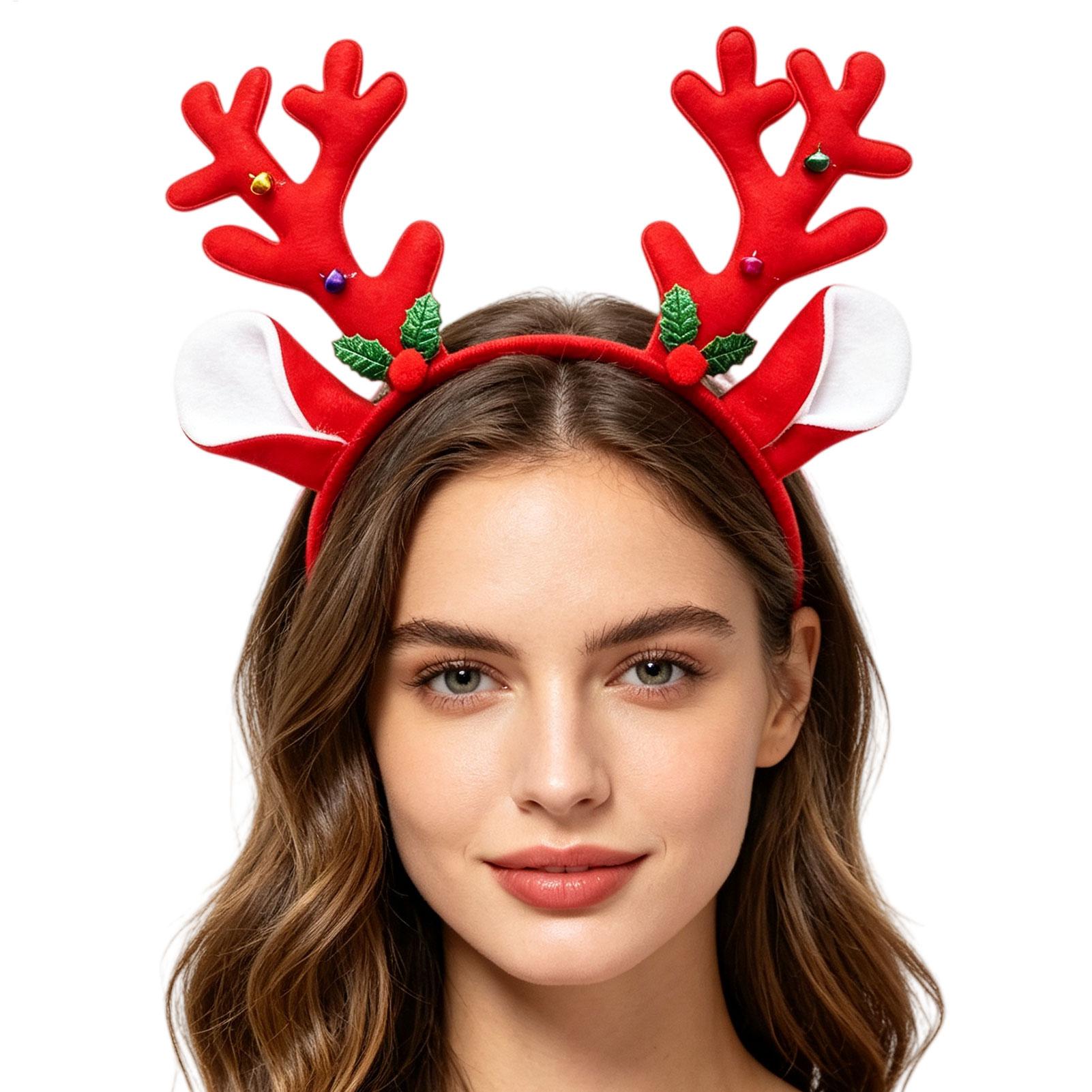 عصابة رأس بتصميم قرون الرنة لع - مراجعة Reindeer Antlers Headband وسعره