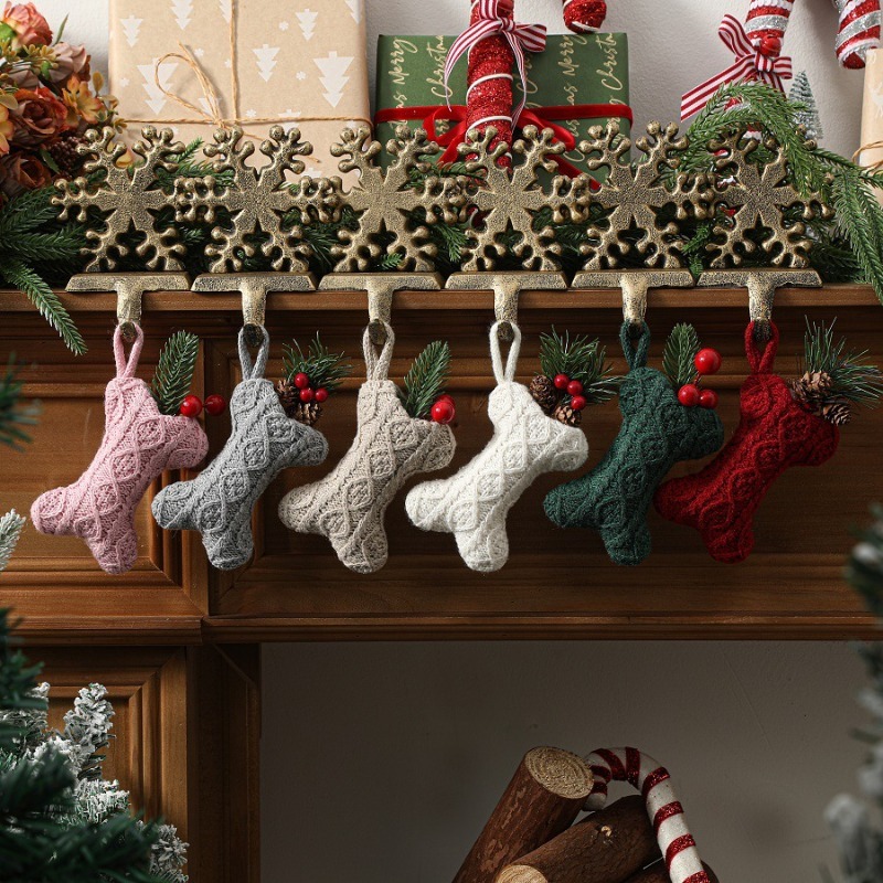 زينة عيد الميلاد على شكل عظمة  - مراجعة Christmas Stocking Hanging وسعره