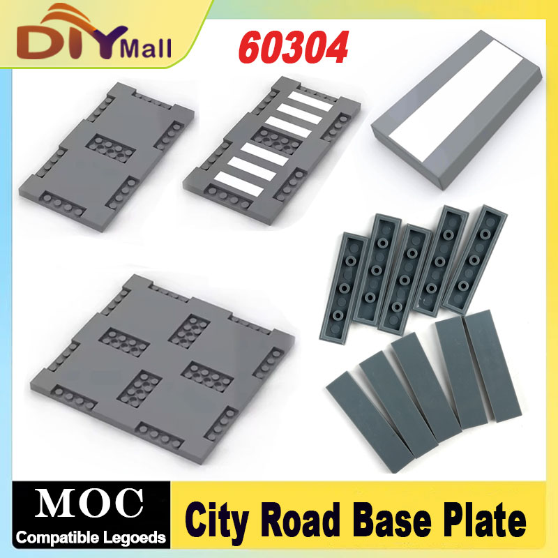 MOC City Road Baseplate Set Fl - مراجعة Lego Set City وسعره